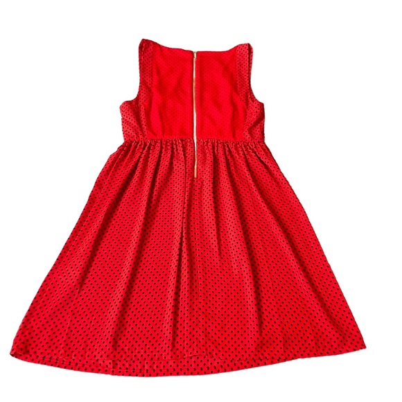 VINTAGE STYLE - Marilyn Monroe Label Red/Black Dot Dress Size Med - New no tags - Picture 3 of 9